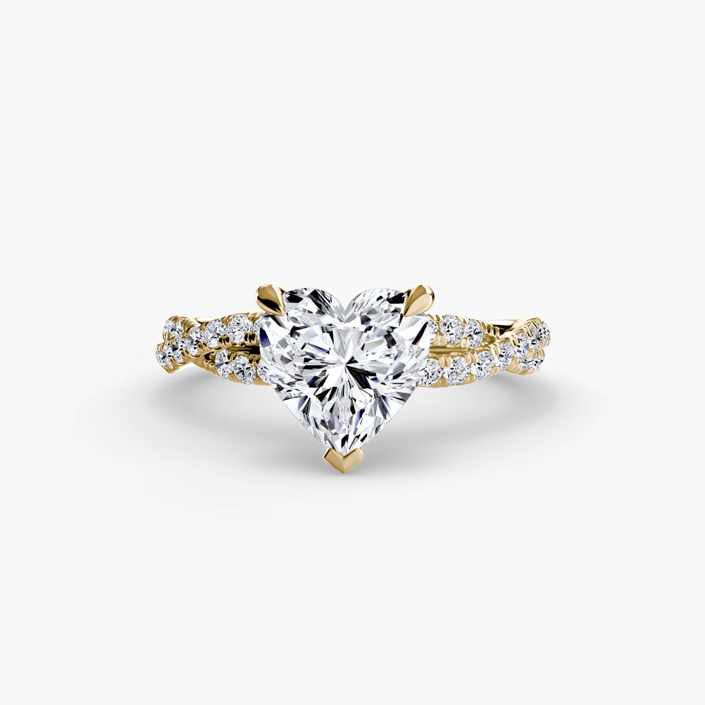 SERENZA Twist Pavé Ring