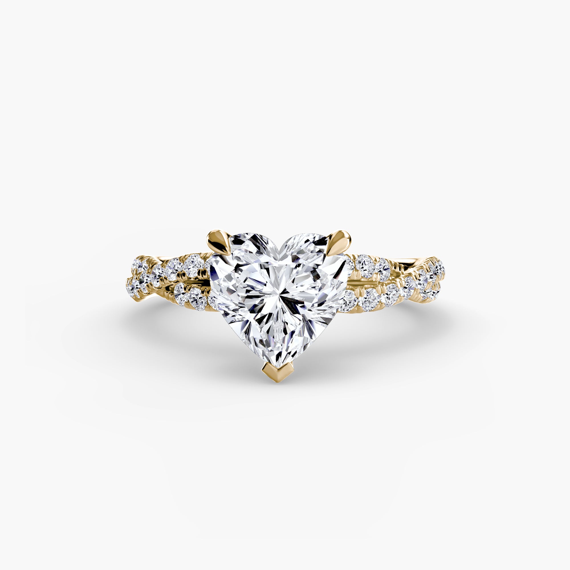 SERENZA Twist Pavé Ring