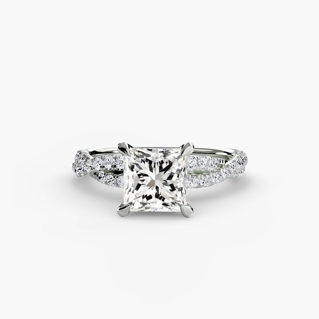 SERENZA Twist Pavé Ring