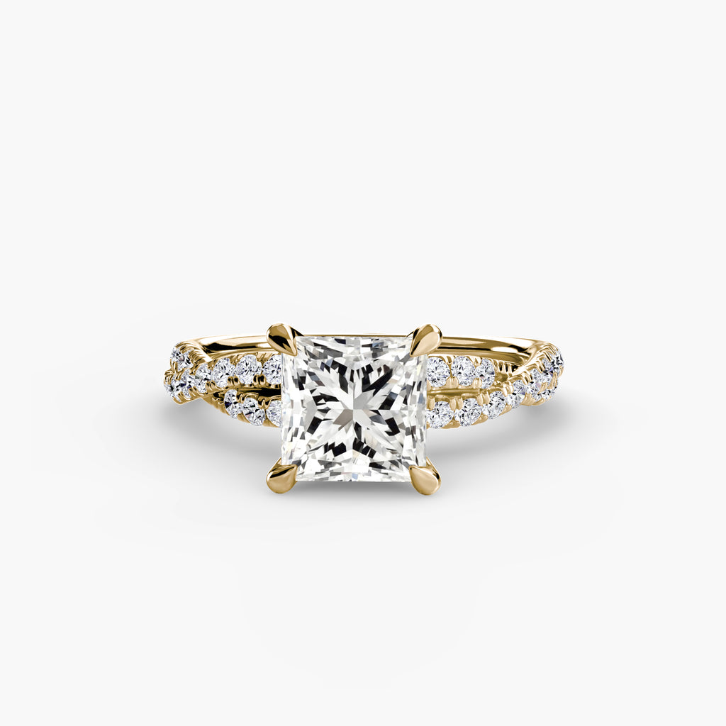 SERENZA Twist Pavé Ring