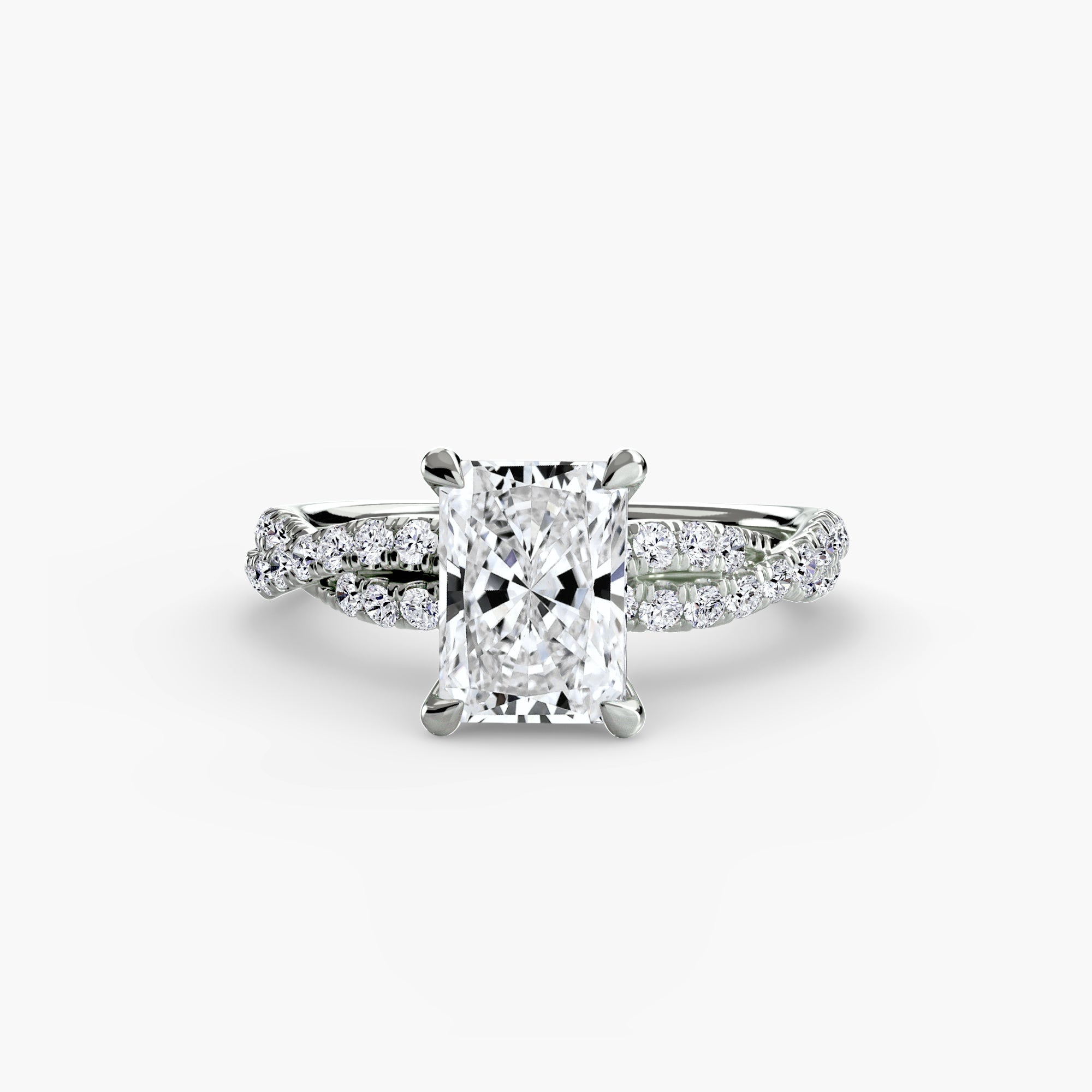 SERENZA Twist Pavé Ring