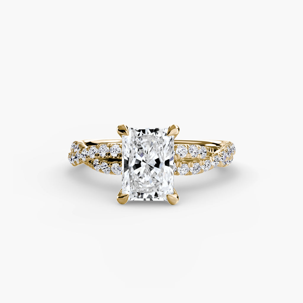 SERENZA Twist Pavé Ring