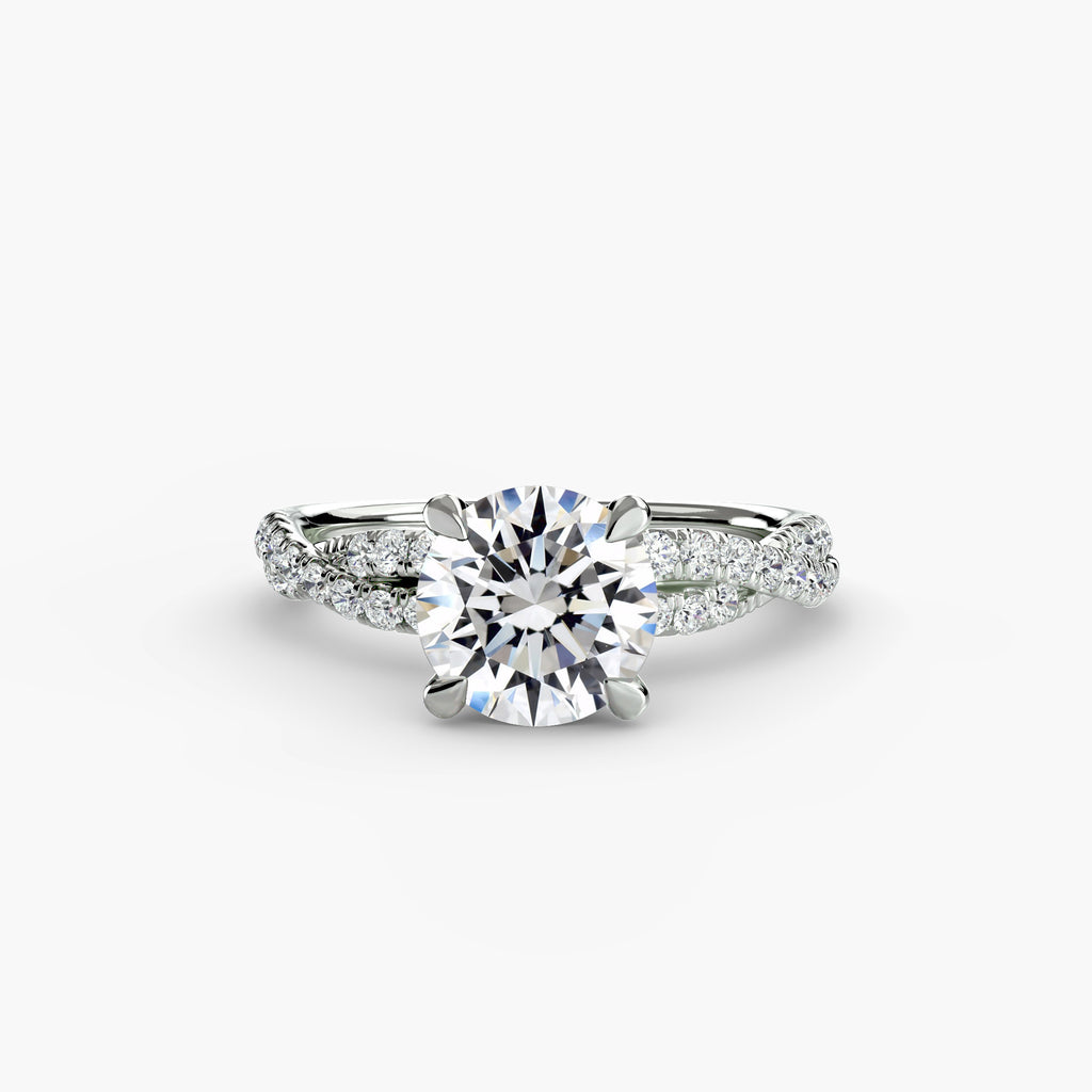 SERENZA Twist Pavé Ring