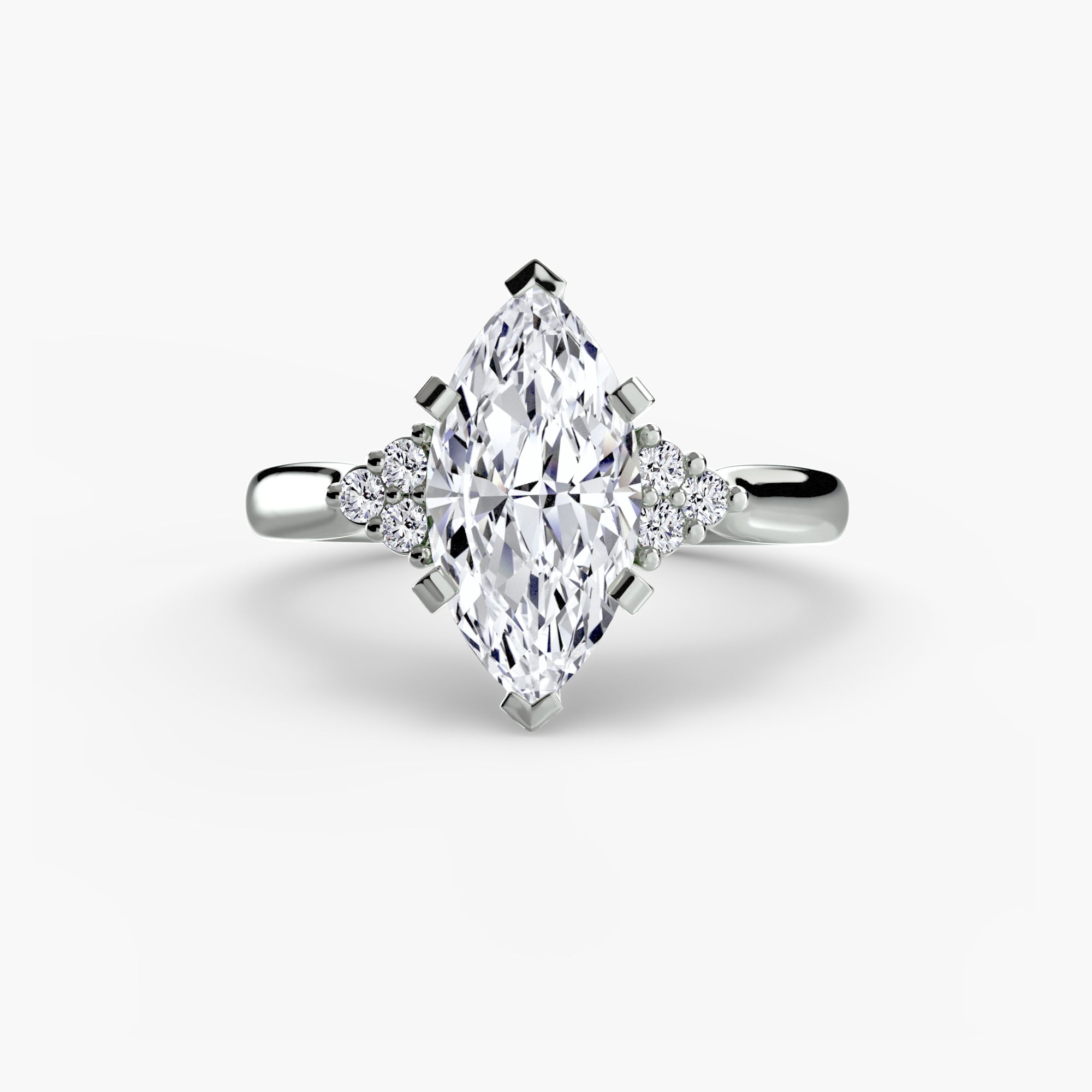 ISMERIA Cluster Shoulder Ring