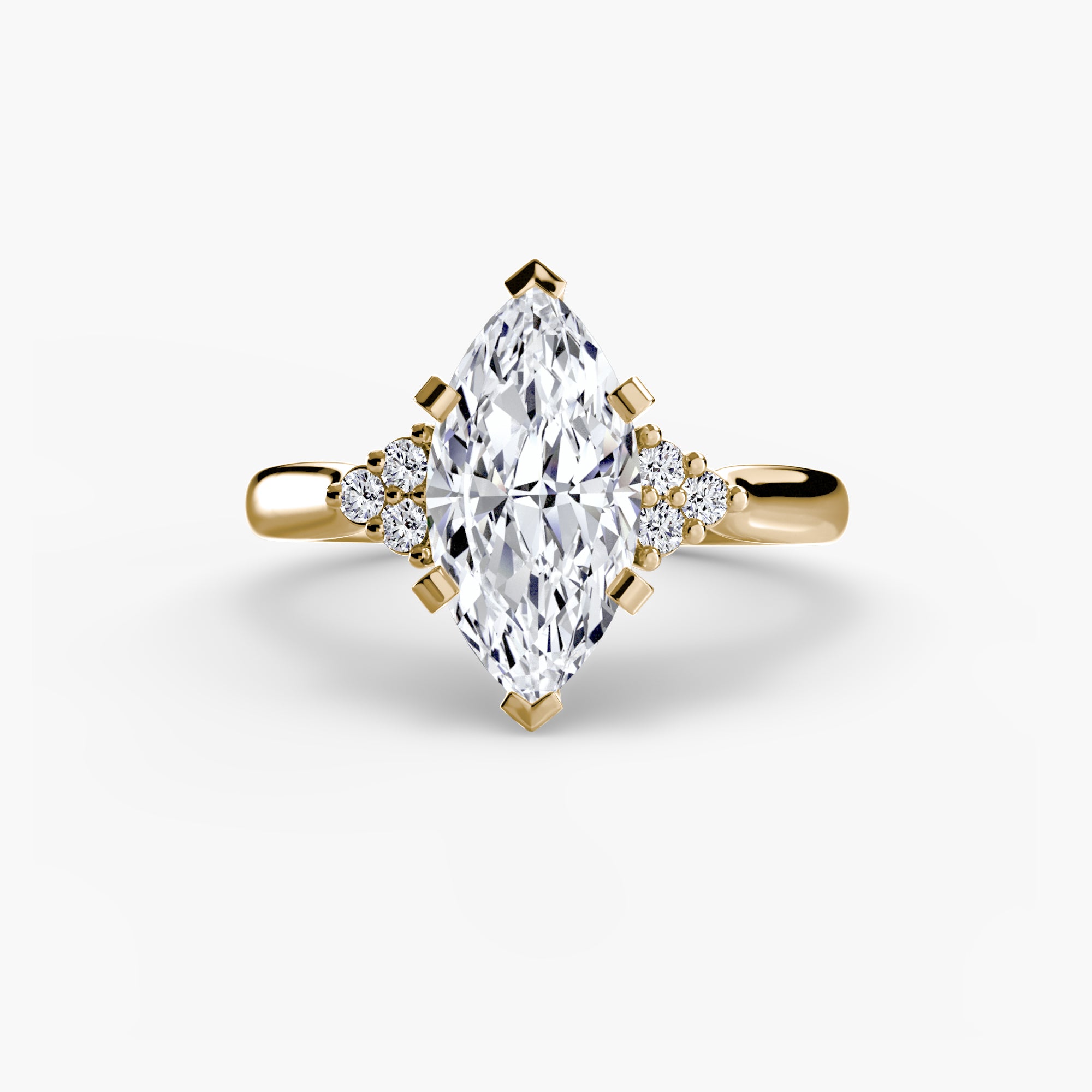 ISMERIA Cluster Shoulder Ring