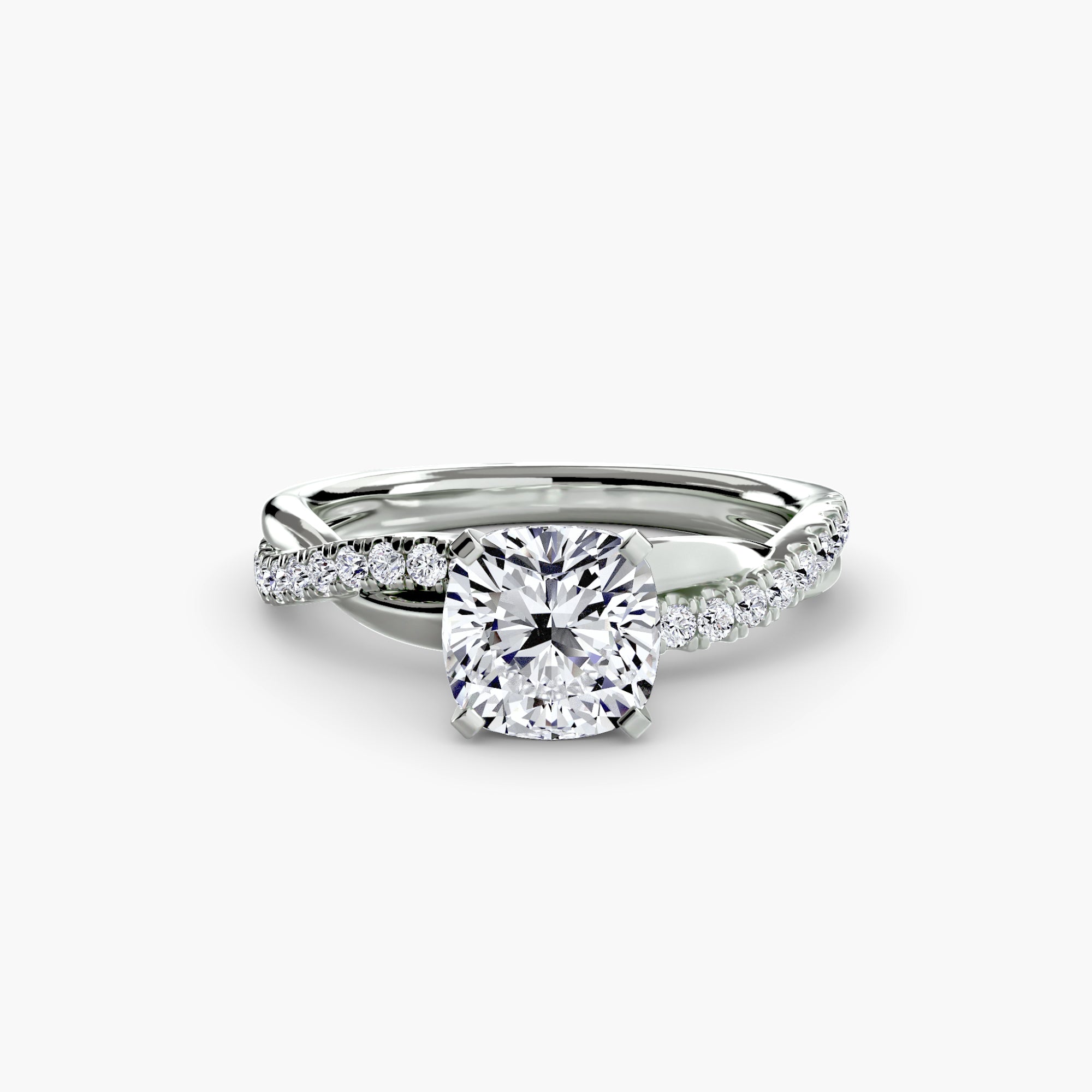 CORVINA Emerald Twist Ring