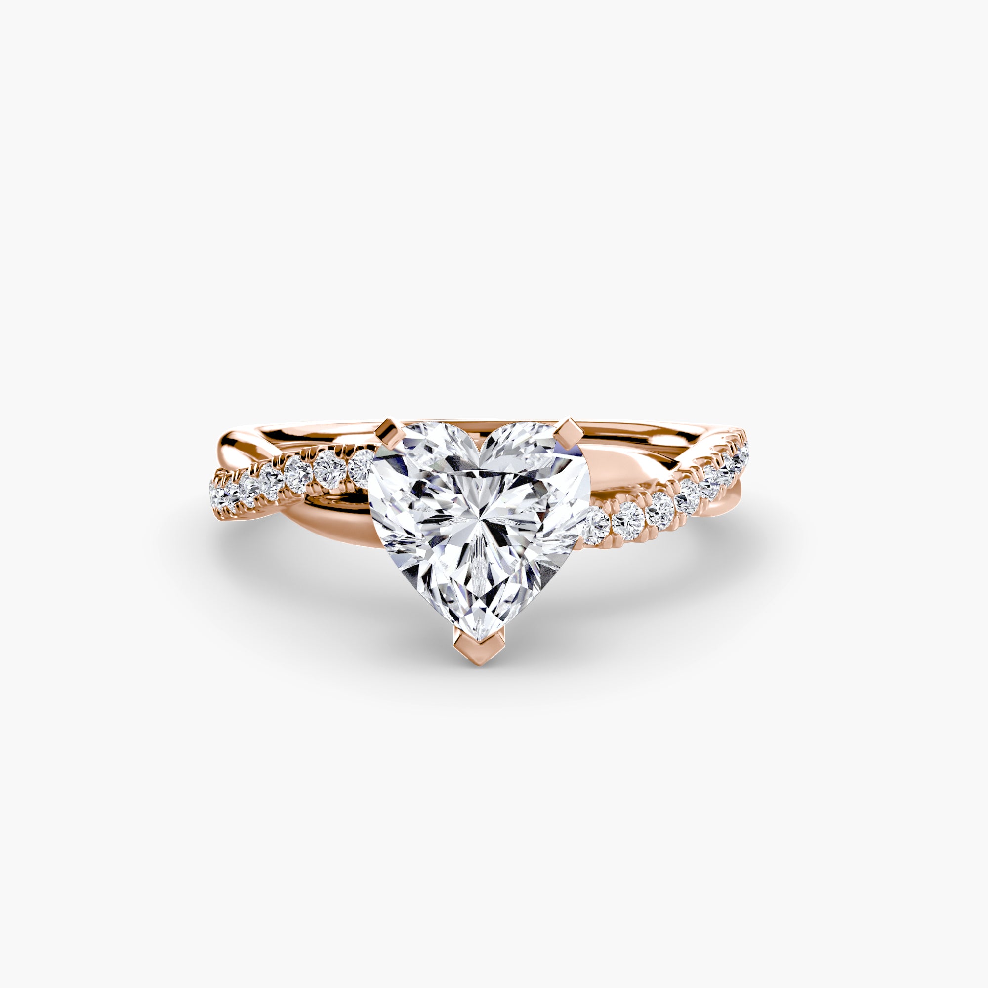 CORVINA Emerald Twist Ring