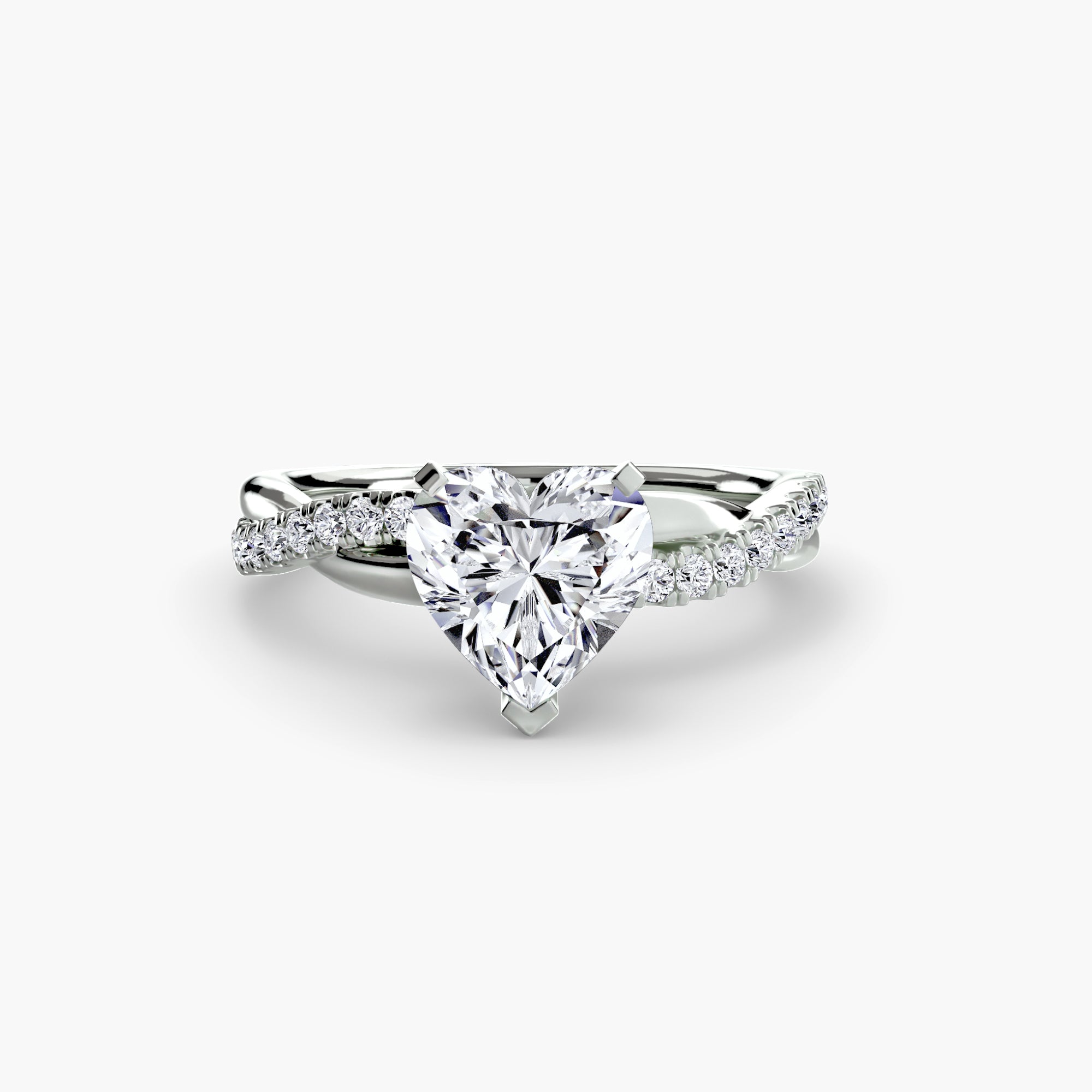 CORVINA Emerald Twist Ring