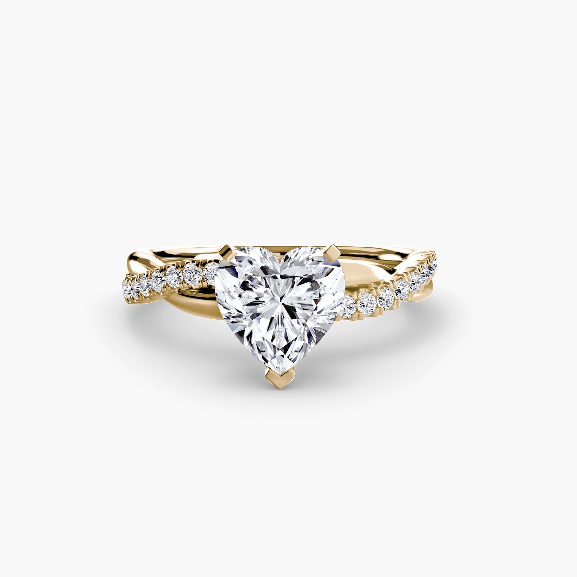 CORVINA Emerald Twist Ring