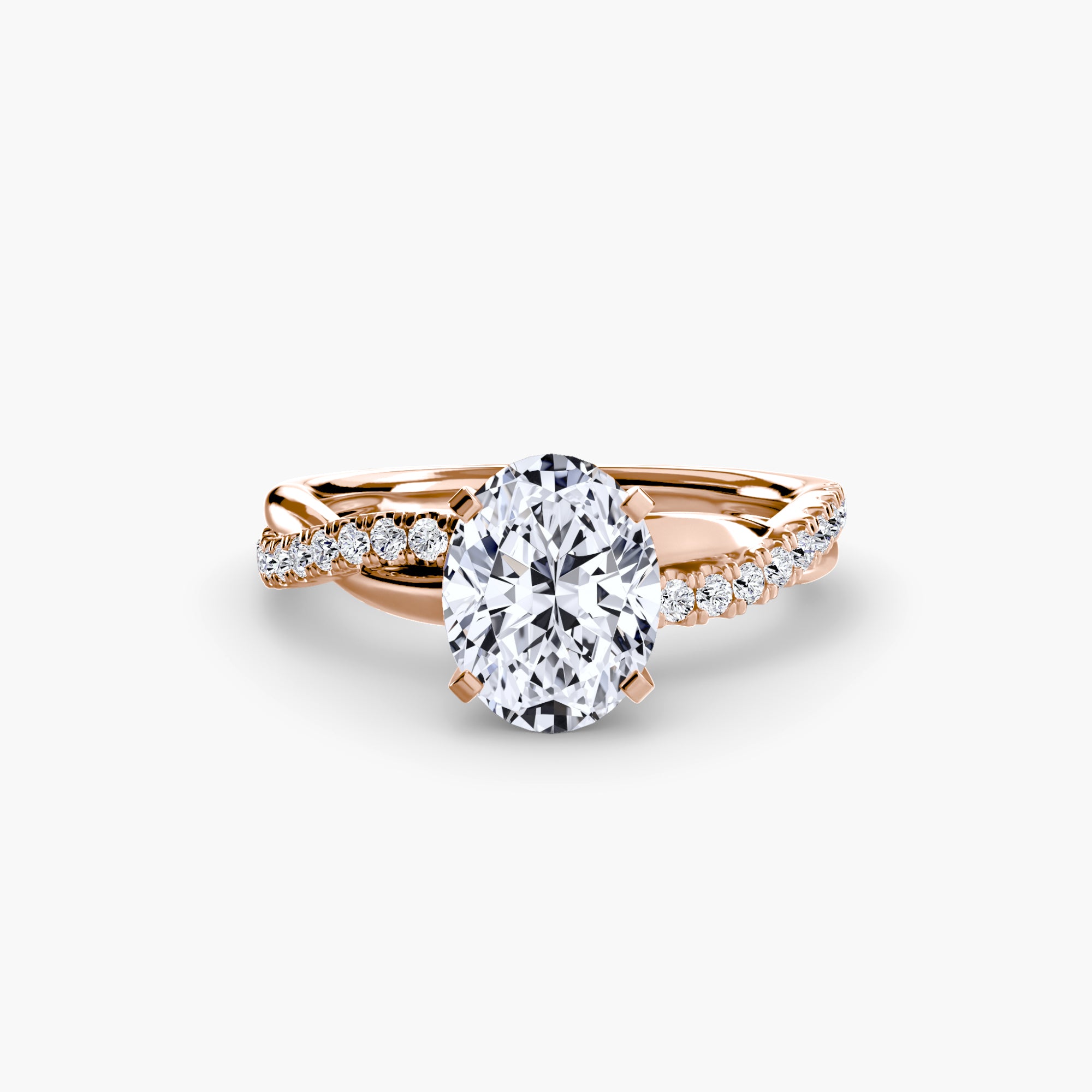 CORVINA Emerald Twist Ring