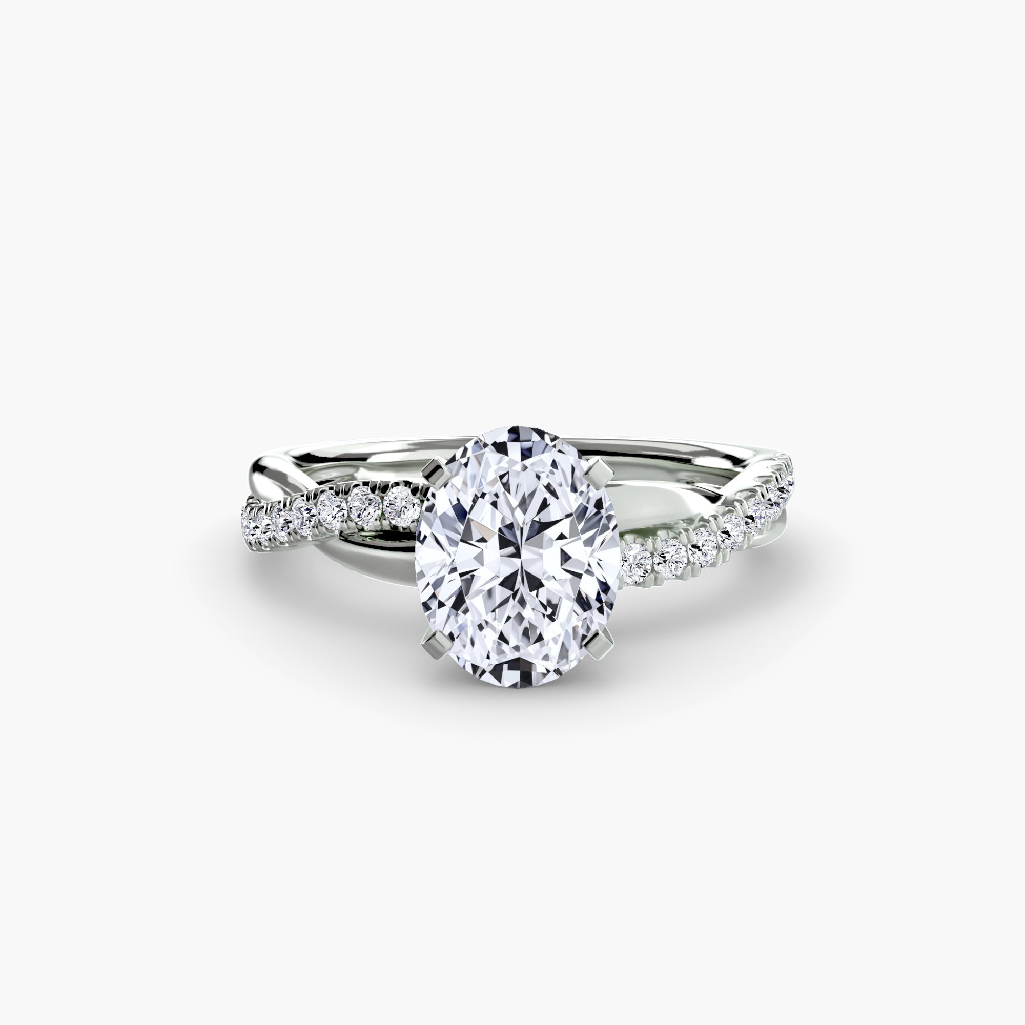 CORVINA Emerald Twist Ring