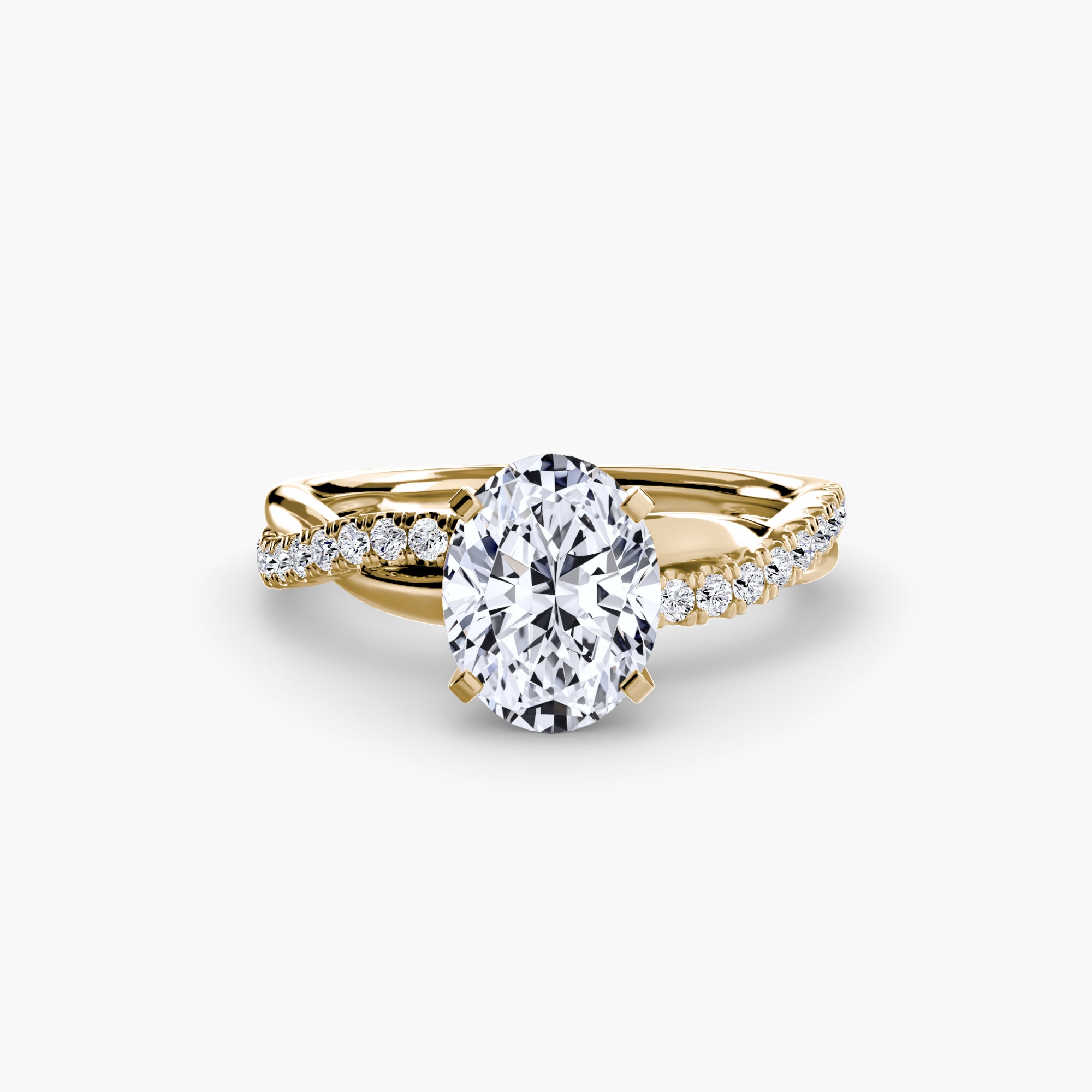 CORVINA Emerald Twist Ring