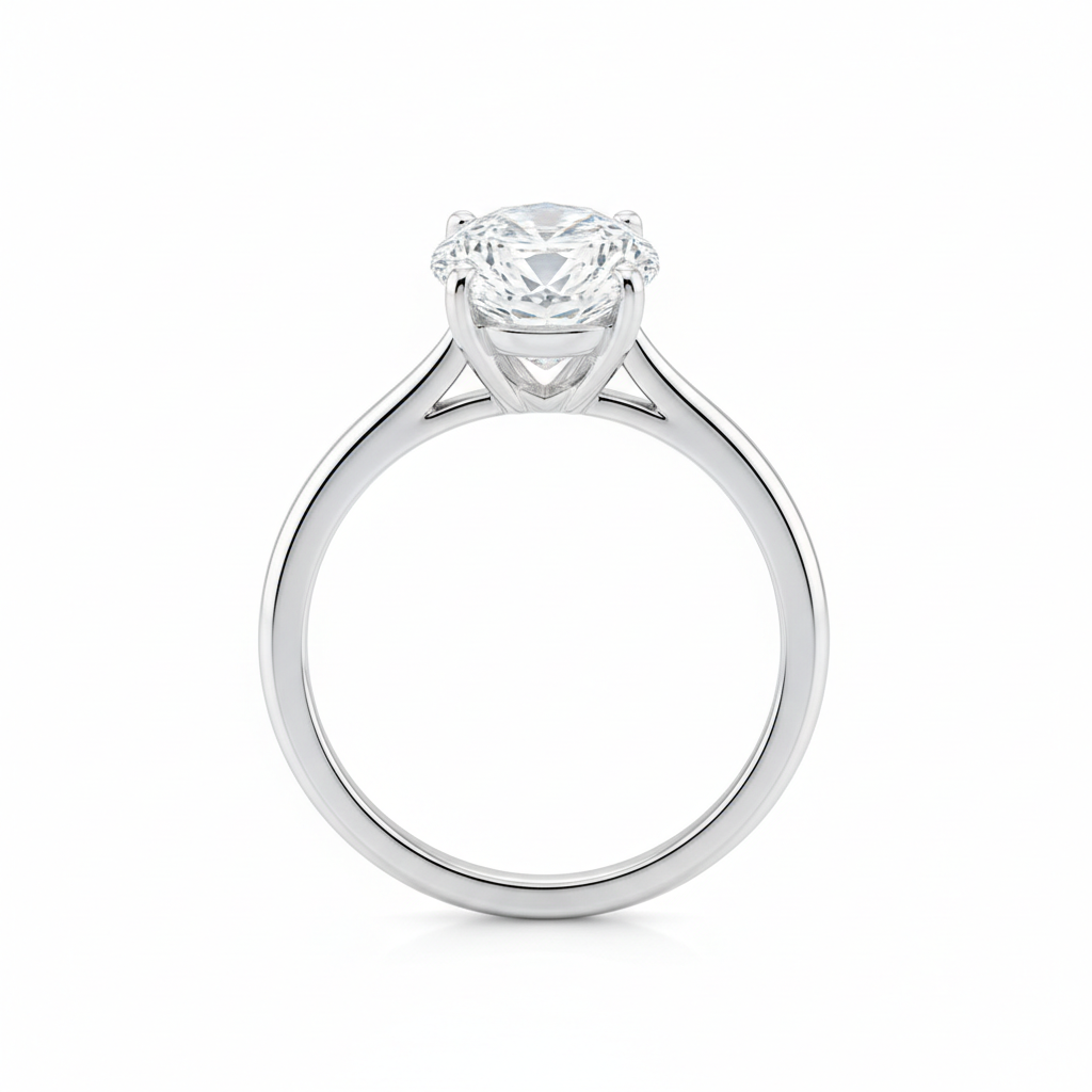 Nova Solitaire Ring – Oval Cut