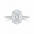 Nova Solitaire Ring – Oval Cut