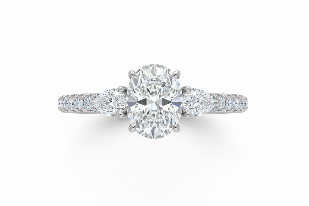 Aurion Trilogy Ring – Oval Cu