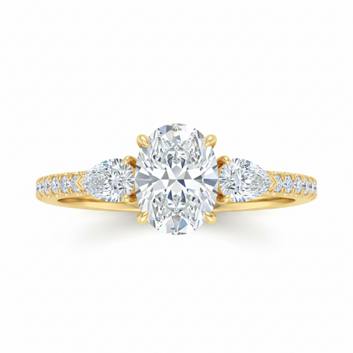 Aurion Trilogy Ring – Oval Cu